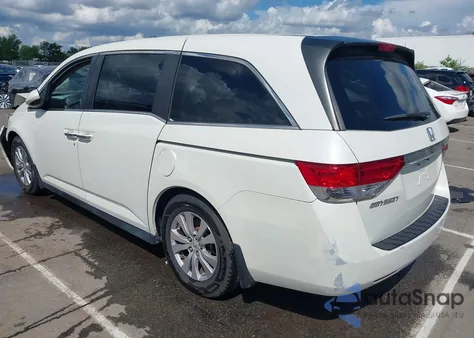 2015 Honda Odyssey Ex from USA, damaged, VIN 5FNRL5H4XFB033312